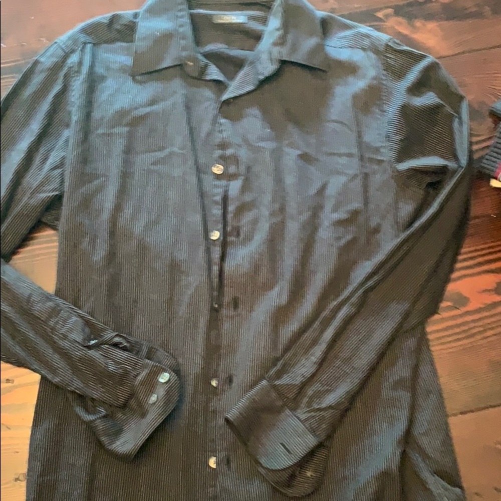 Black/Grey dress shirt